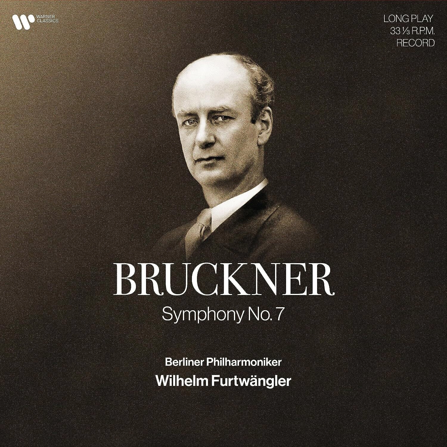 Wilhelm Furtwangler - Bruckner: Symphony No. 7 / Live at Gemeindehaus, Berlin, 18 oct. 1949  - VINYL LP