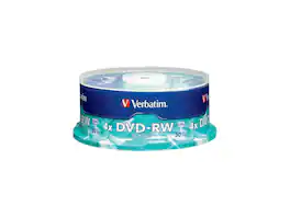 Verbatim - 4.7GB 4X DVD-RW 30 Packs Spindle Disc Model 95179 - Silver