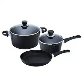 Scanpan - Classic 5 Piece Nonstick Cookware Set - Black