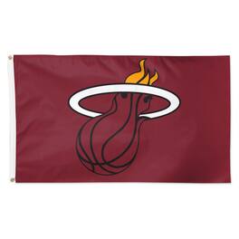 WinCraft - Miami Heat 3' x 5' Primary Logo Single-Sided Flag - Multicolor