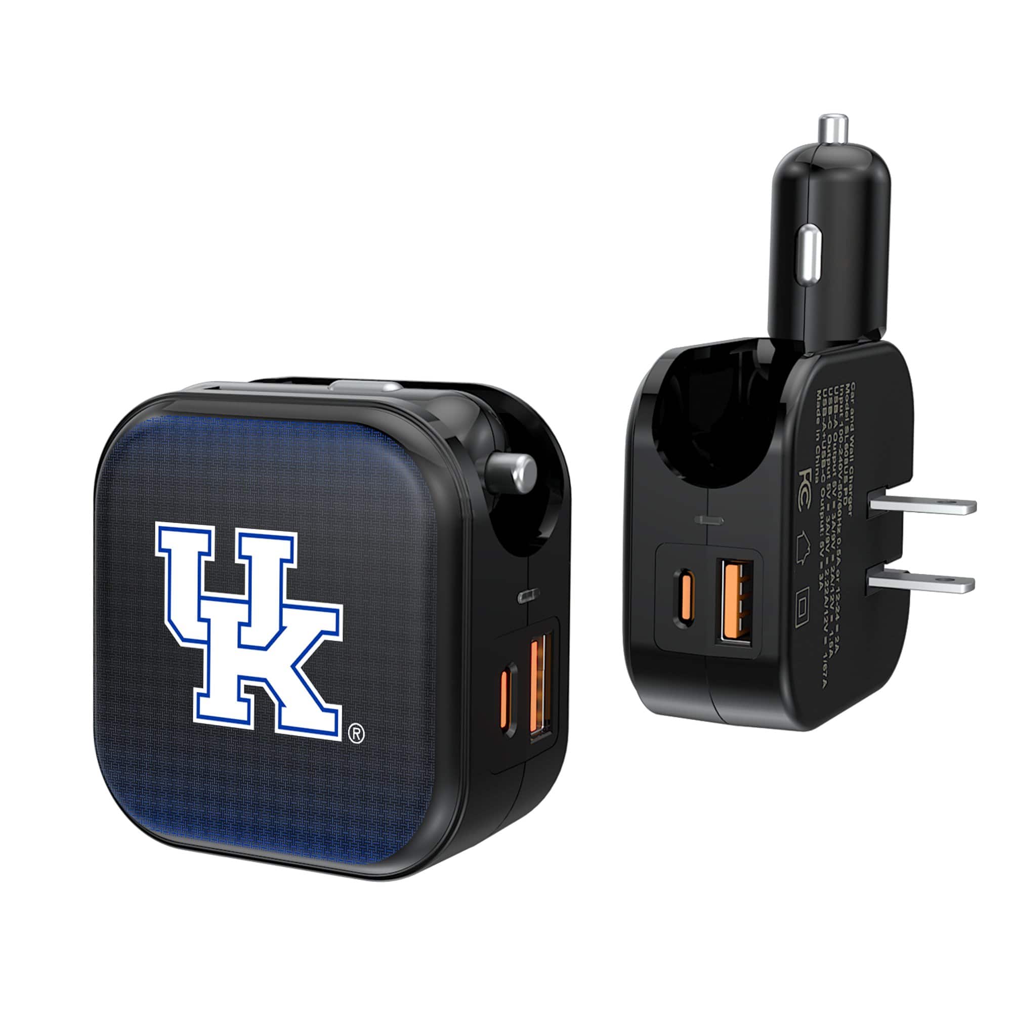 Keyscaper - Kentucky Wildcats 2-in-1 USB A/C Charger - Black price history on PriceWatchPro