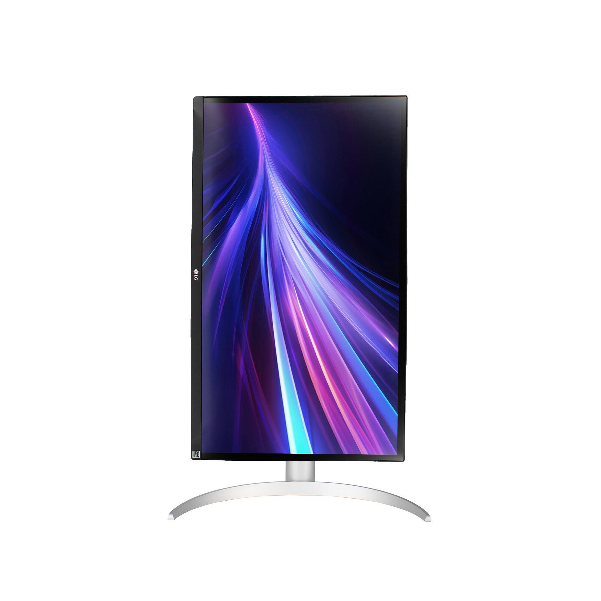 Alt View 2. LG - LG 27UP650-W.AUS Monitor 27” UHD (3840 x 2160) IPS Display, VESA DisplayHDR 400, DCI-P3 95% Color Gamut, 3-Side Virtuall.