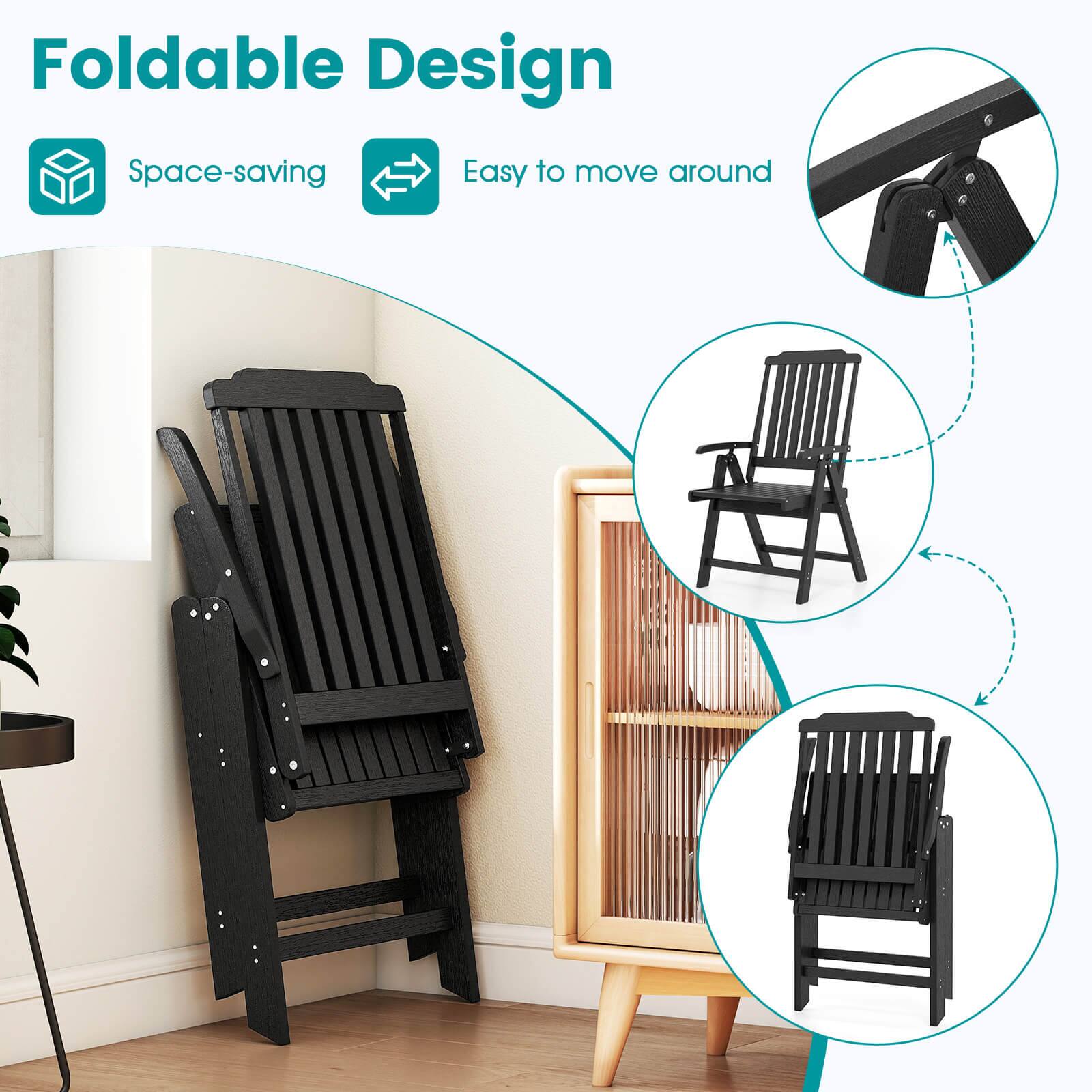 Foldable Design  
Space-saving  
Easy to move around