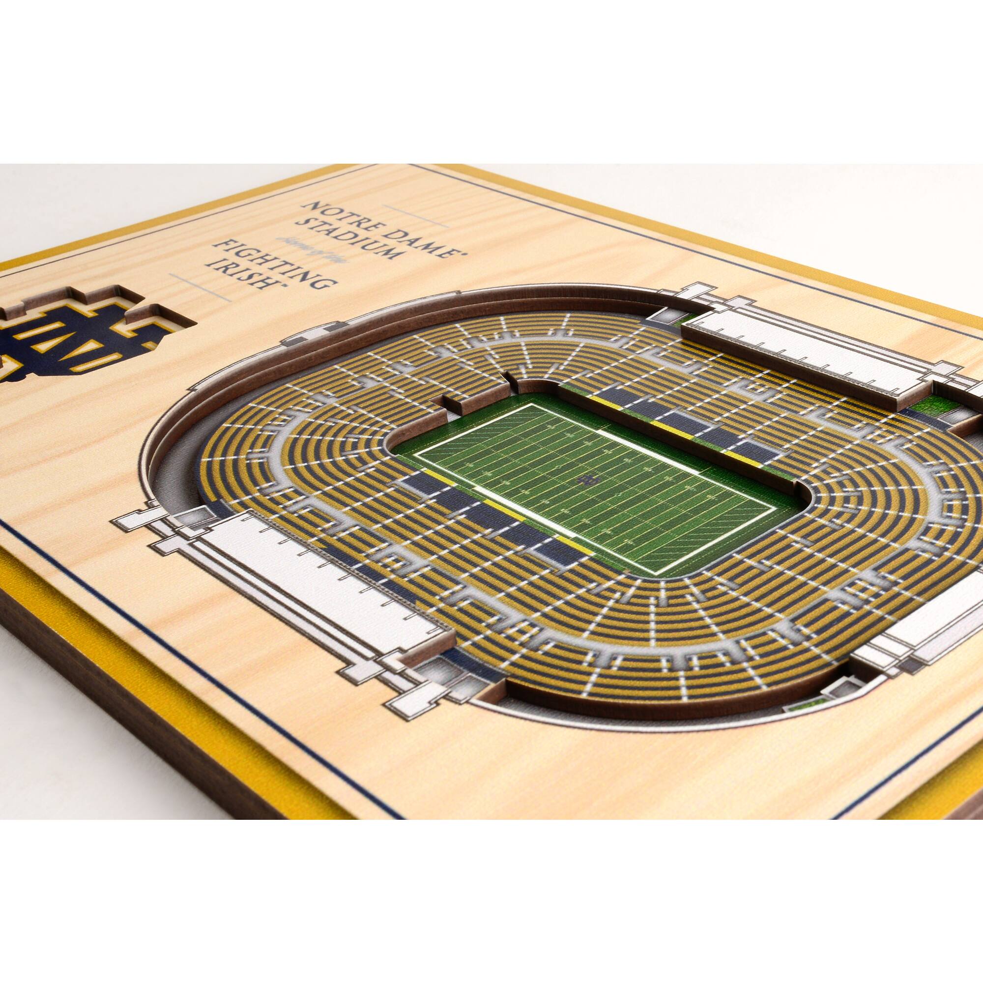 NOTRE DAME  
STADIUM  
FIGHTING IRISH