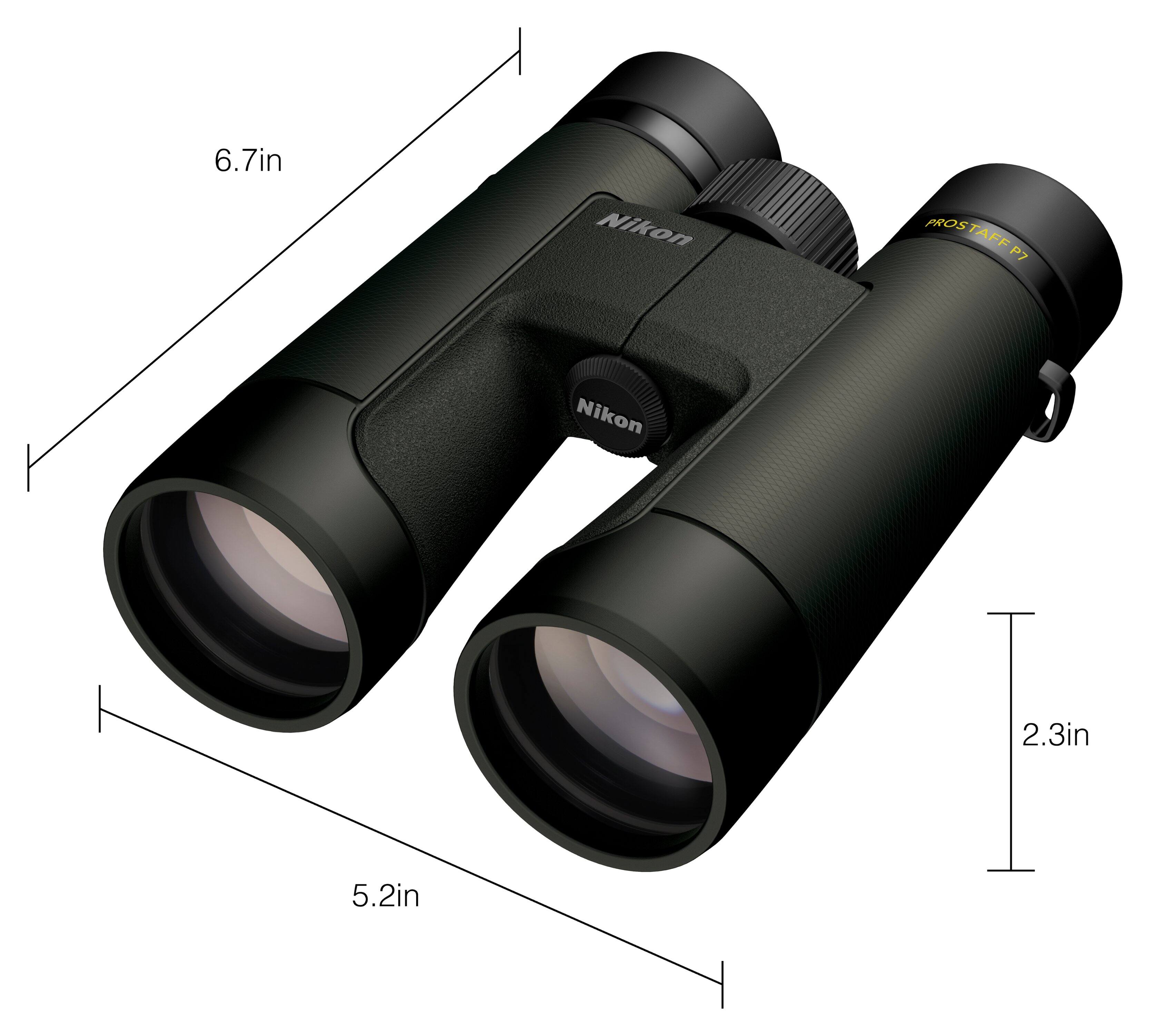 6.7in Nikon PROSTAFF P7 Nikon 2.3in 5.2in