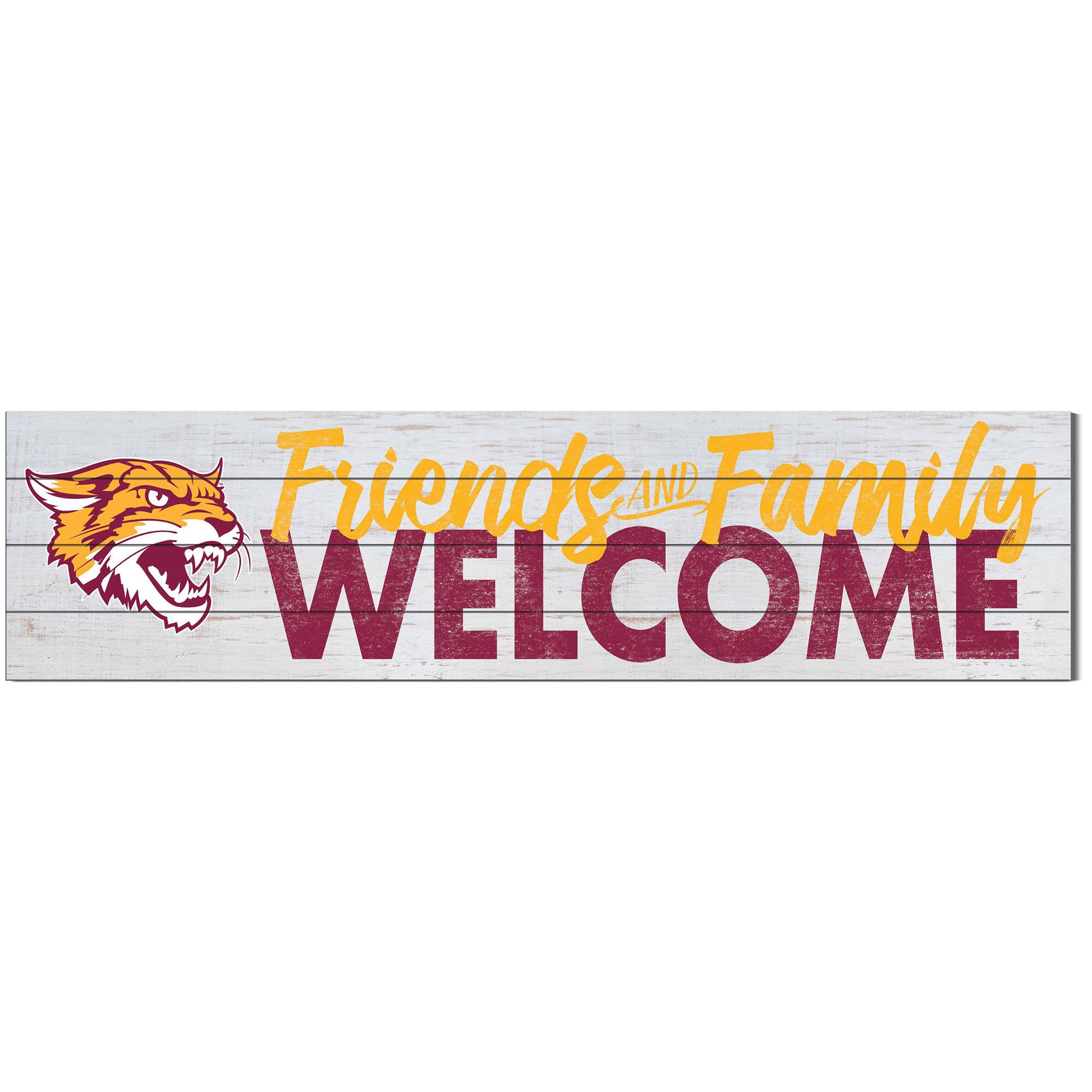 Bethune-Cookman Wildcats 10'' x 40'' Friends & Family Welcome Sign