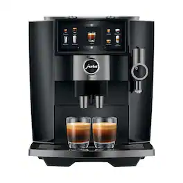 JURA - J10 twin Automatic Coffee and Espresso Machine - Diamond Black