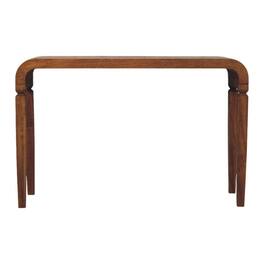Artisan Furniture - Solid Wood Arcus Console Table - Brown