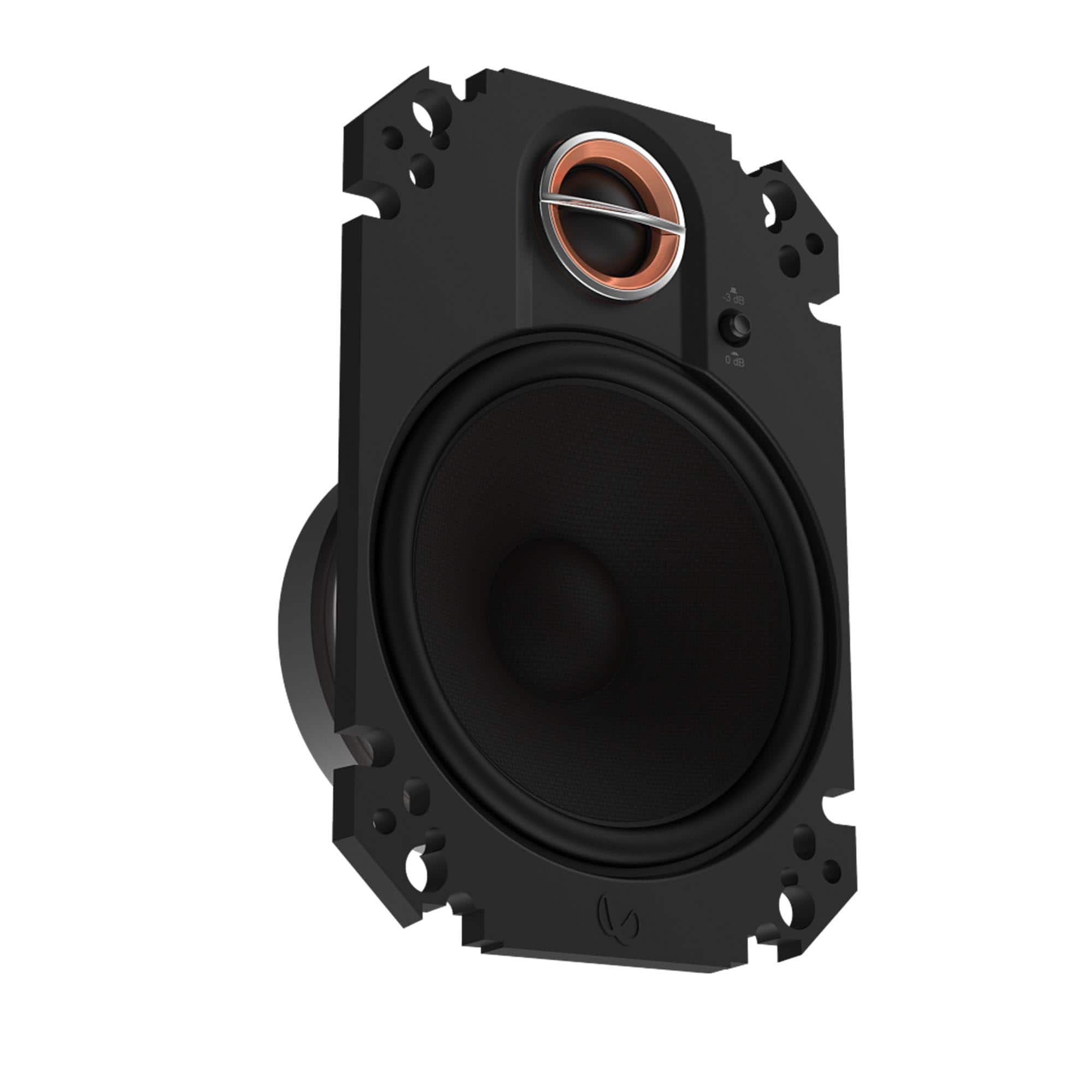 Infinity KAPPA 463XF 4” x 6” two way car audio plate multi element