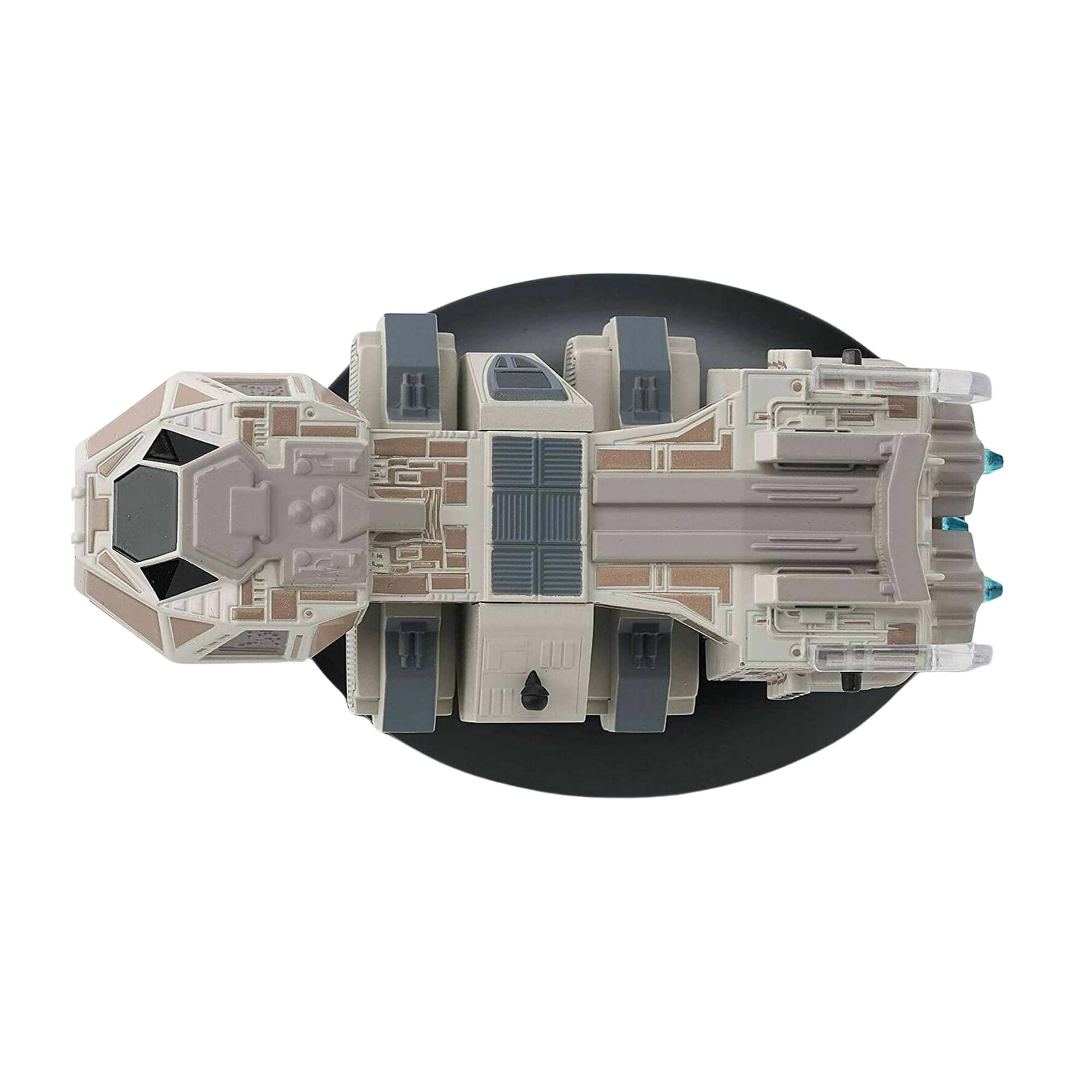 Alt View 3. Eaglemoss - Eaglemoss Star Trek Starship Replica | NeelixÃ¢â‚¬â„¢s Ship (Baxial) - Grey.