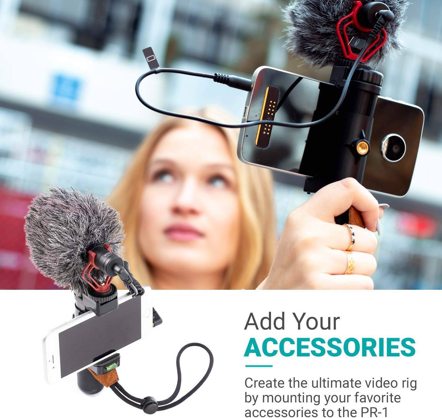 Add Your ACCESSORIES

Create the ultimate video rig by mounting your favorite accessories to the PR-1