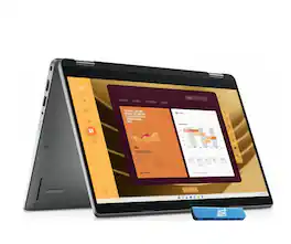 Dell - Upgraded - Latitude 5350 5000 2-in-1 Laptop - 13.3" FHD Touchscreen - Intel Core Ultra 7 - 16GB Memory - 512GB SSD - Windows 11 Pro - Gray
