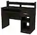 Front. South Shore - Axcess Student Computer Desk - Black.