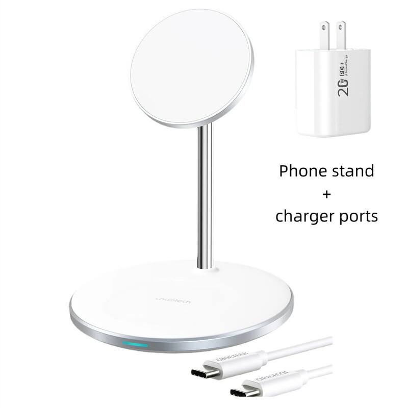 RISOKEYS 15W Wireless Charger Strong Magnetic Magsafe Desktop Dual ...