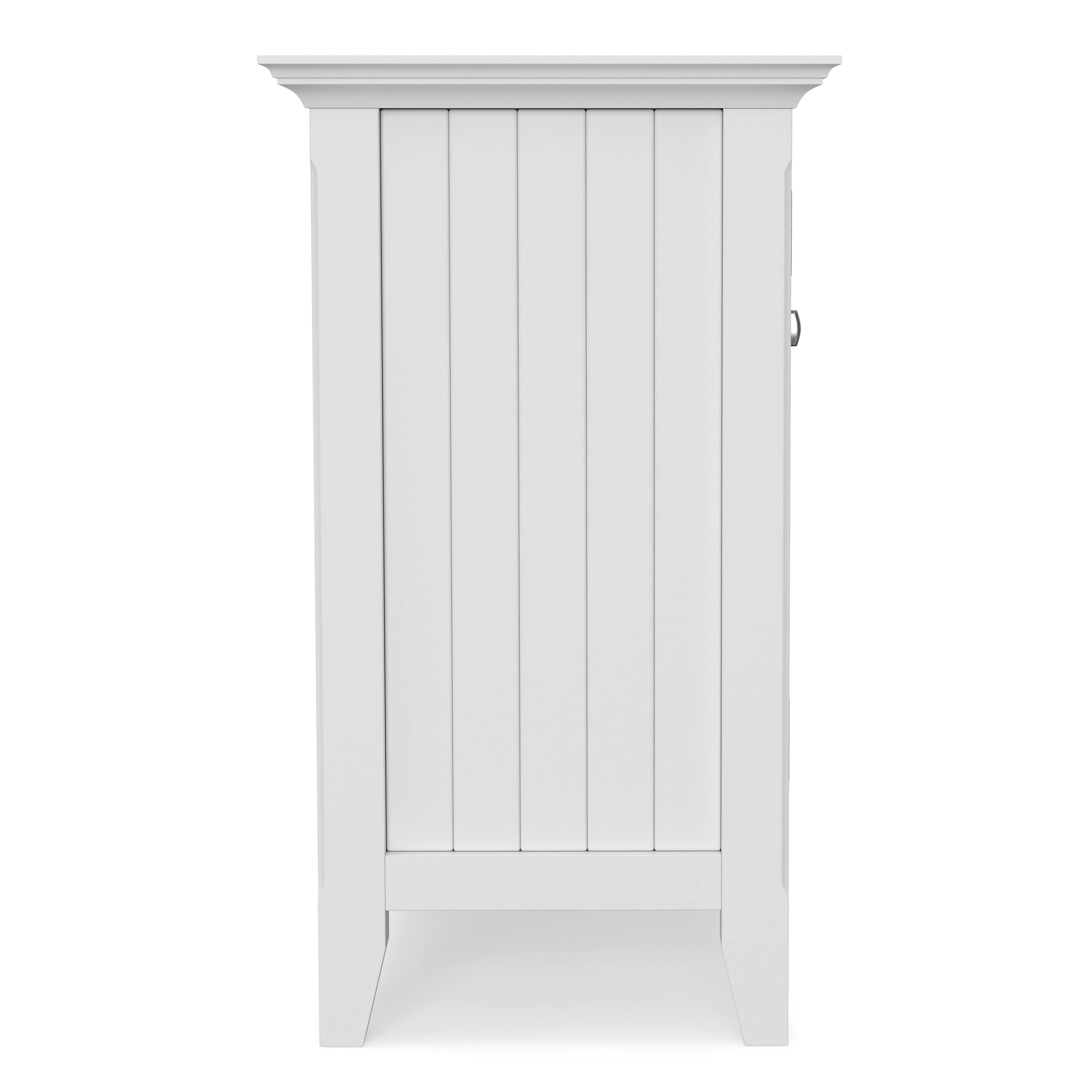 Alt View 2. Simpli Home - Simpli Home Bedford 54 inch Wide Solid Wood Transitional Sideboard Buffet in White - White.