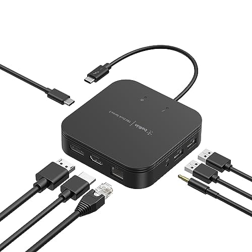 Belkin - THUNDERBOLT 3 DOCK CORE WITH THUNDERBOLT 3 CABLE F4U1100 - Black