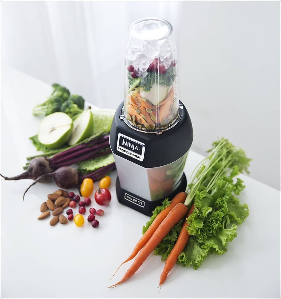 Alt View 14. Ninja - Nutri Ninja Pro Single Serve Blender - Black.