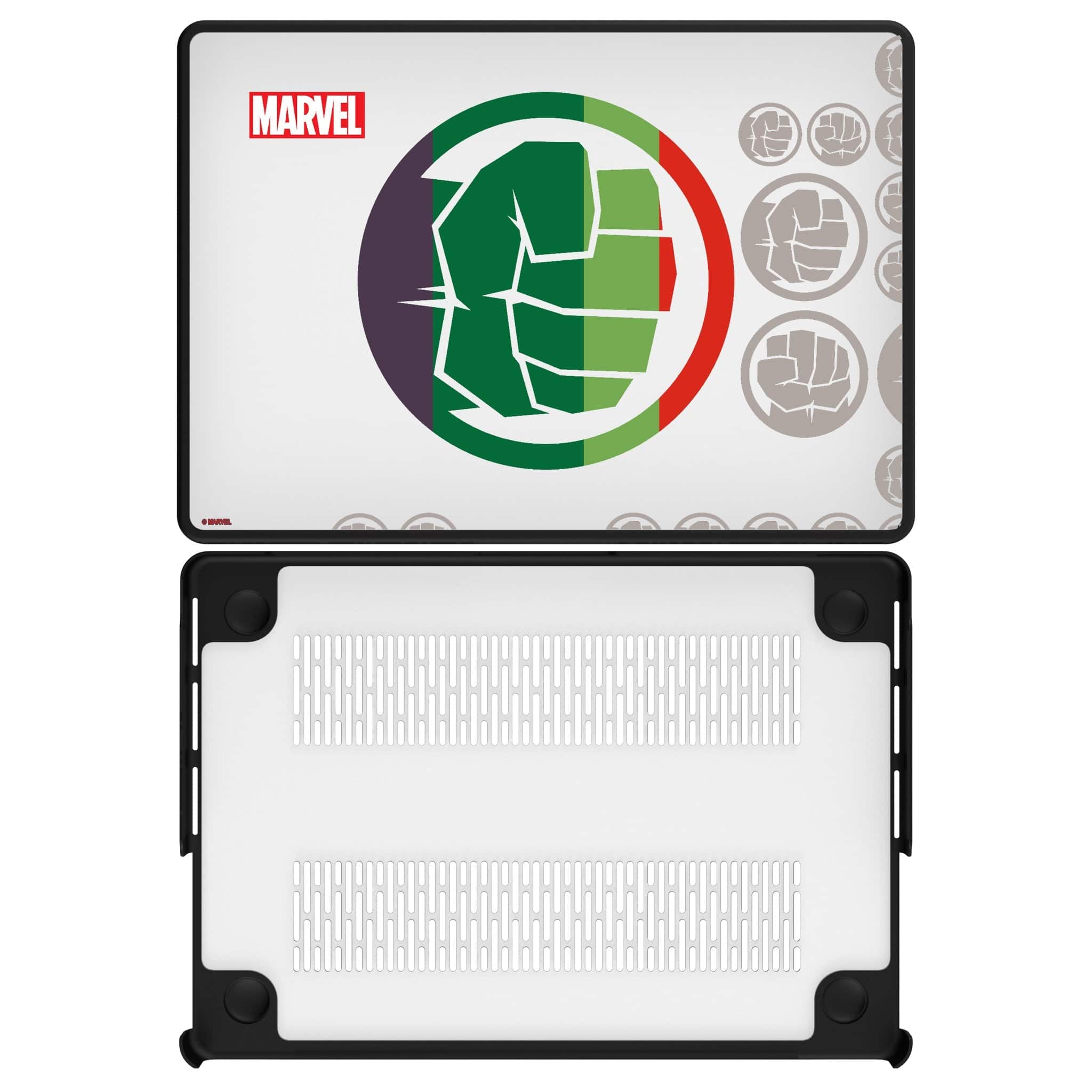 Keyscaper - Marvel Sigil Laptop Case - Apple MacBook Air 13-inch (M2, 2022)/(M3, 2024) - Hulk