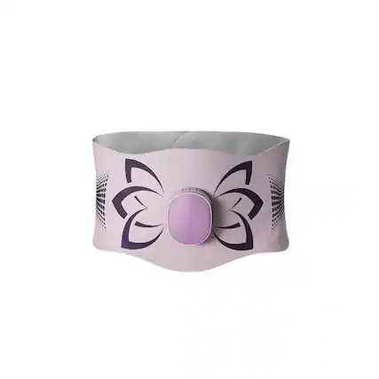 Front. Cluzine - Waist Massager EMS Massage Belt Fitness Shaping Device Hot Compress 8 Modes.