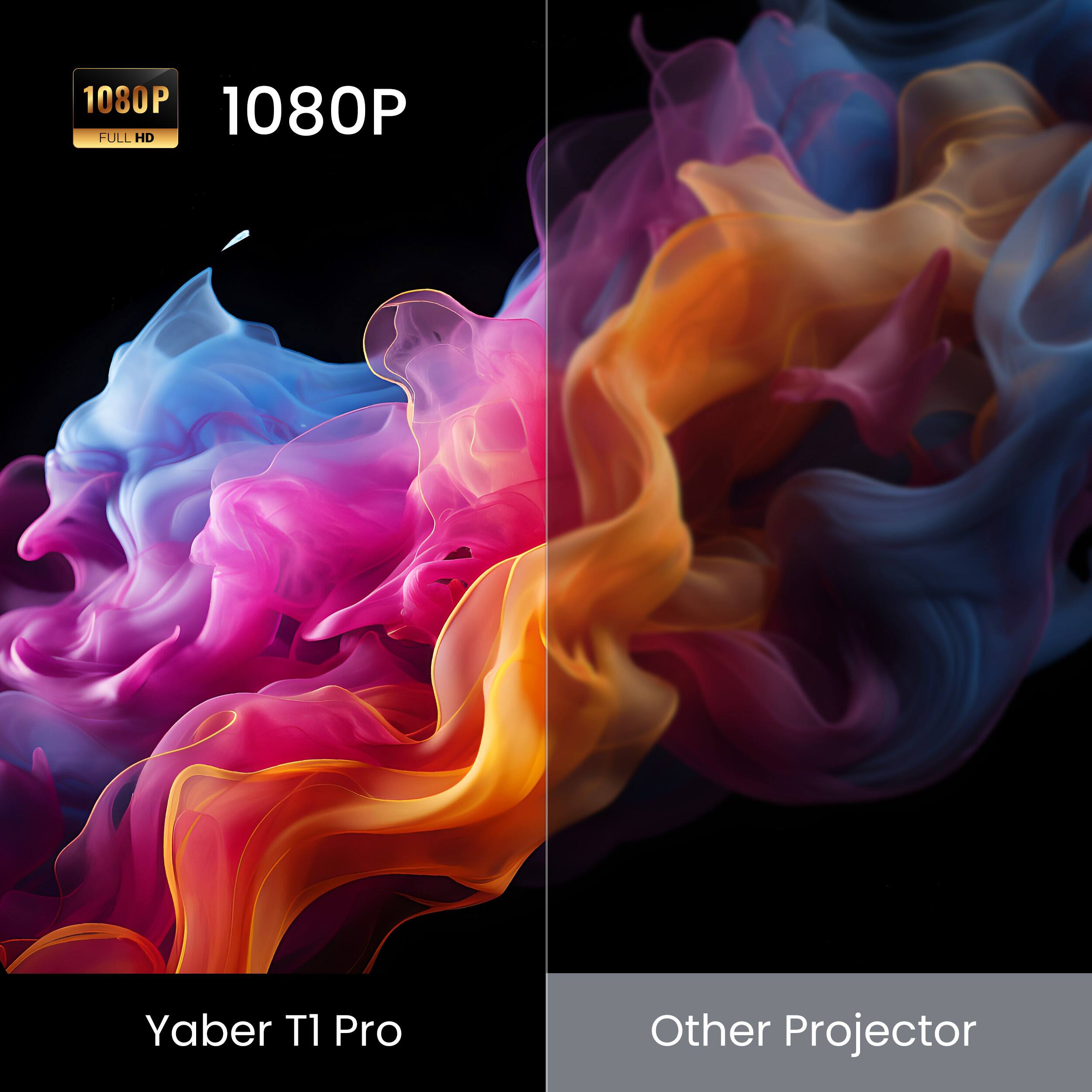 1080P  
FULL HD  

Yaber T1 Pro  

Other Projector