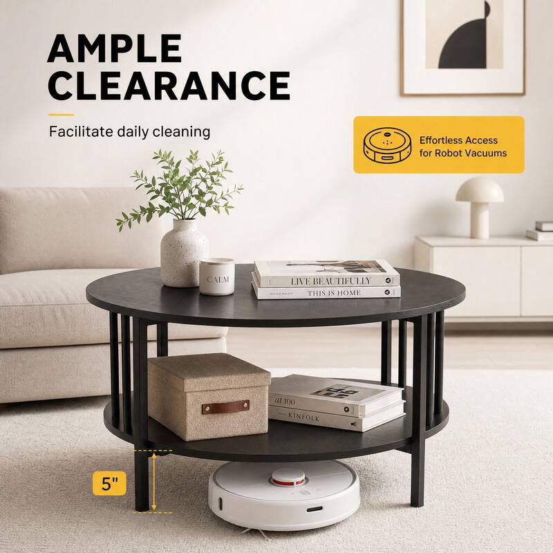 AMPLE CLEARANCE  
Facilitate daily cleaning  
Effortless Access for Robot Vacuums  
CALM  
LIVE BEAUTIFULLY THIS IS HOME  
LLC .0 100 KINFOLK  
5"