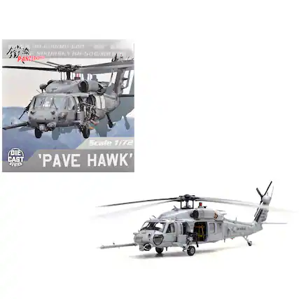 HH-60G/MH-60G
SIKORSKY HH-60G/MH 60G
PANZERKAMPF
Scale 1/72
DIE CAST SERIES
'PAVE HAWK'
RESOR 6209