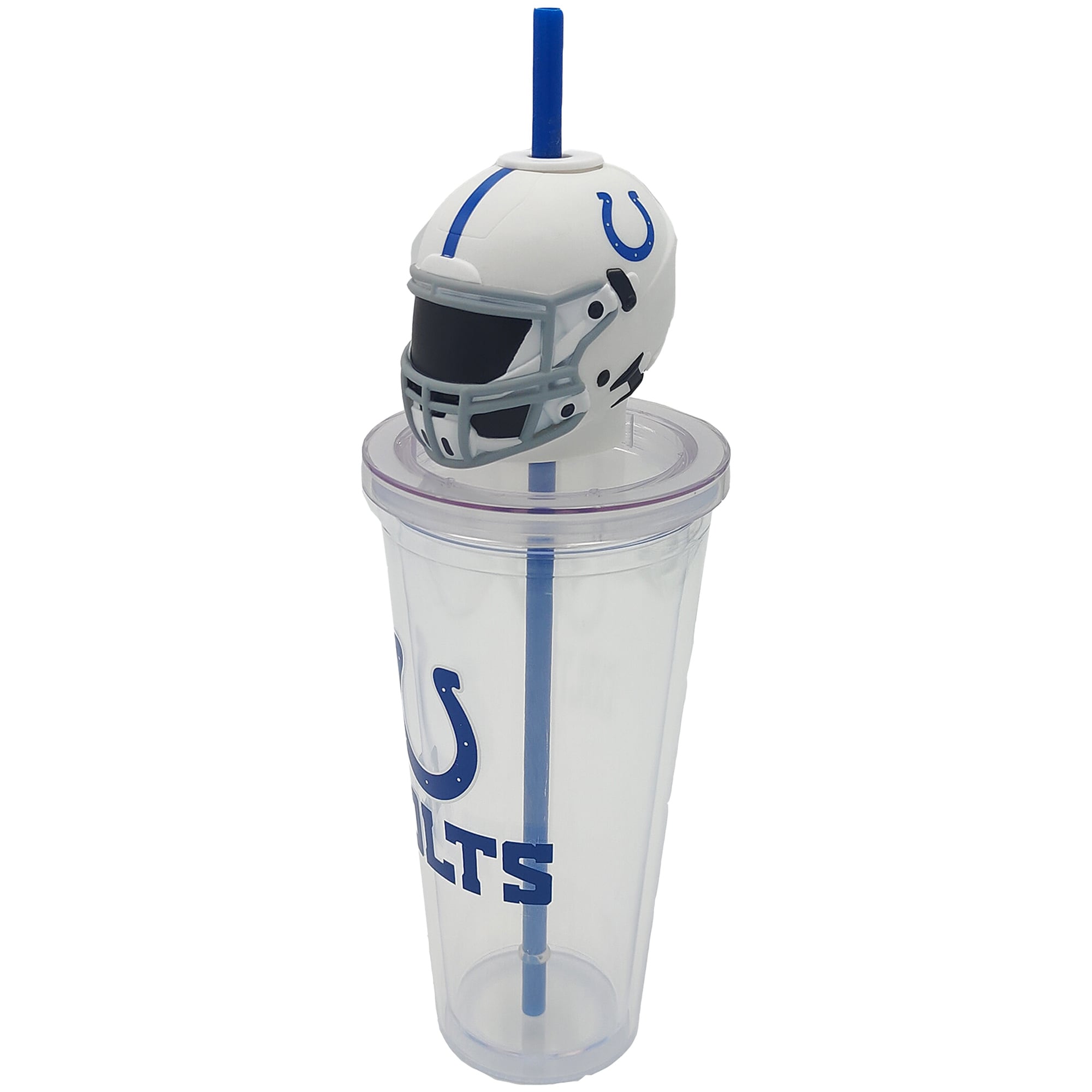 Alt View 1. Pegasus - Indianapolis Colts Mascot Lid 24oz. Sipper Cup - Multicolor.