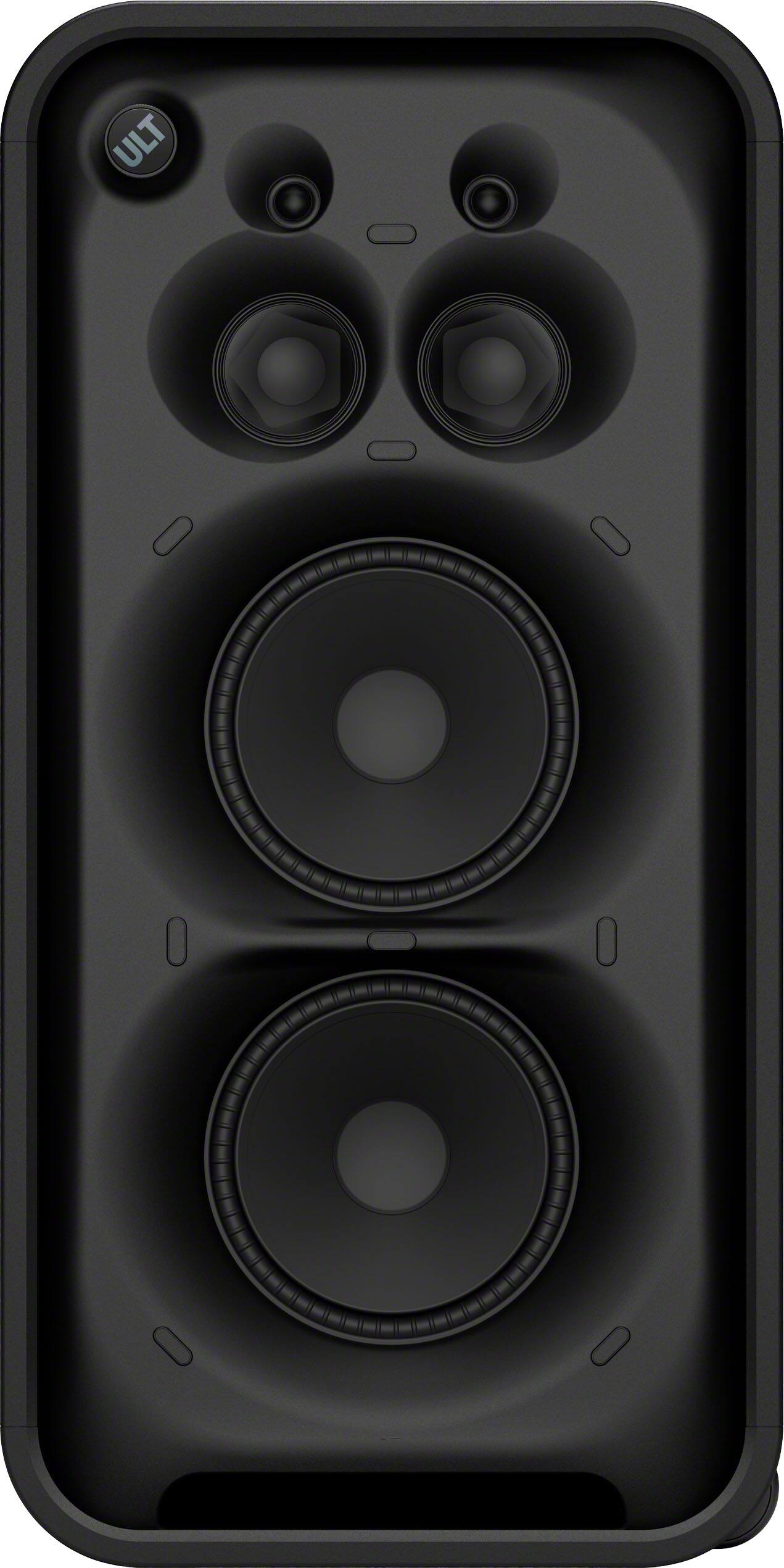 Alt View 3. Sony - ULT TOWER MAX High-Powered Party Speaker with XLR/RCA Inputs - Black.