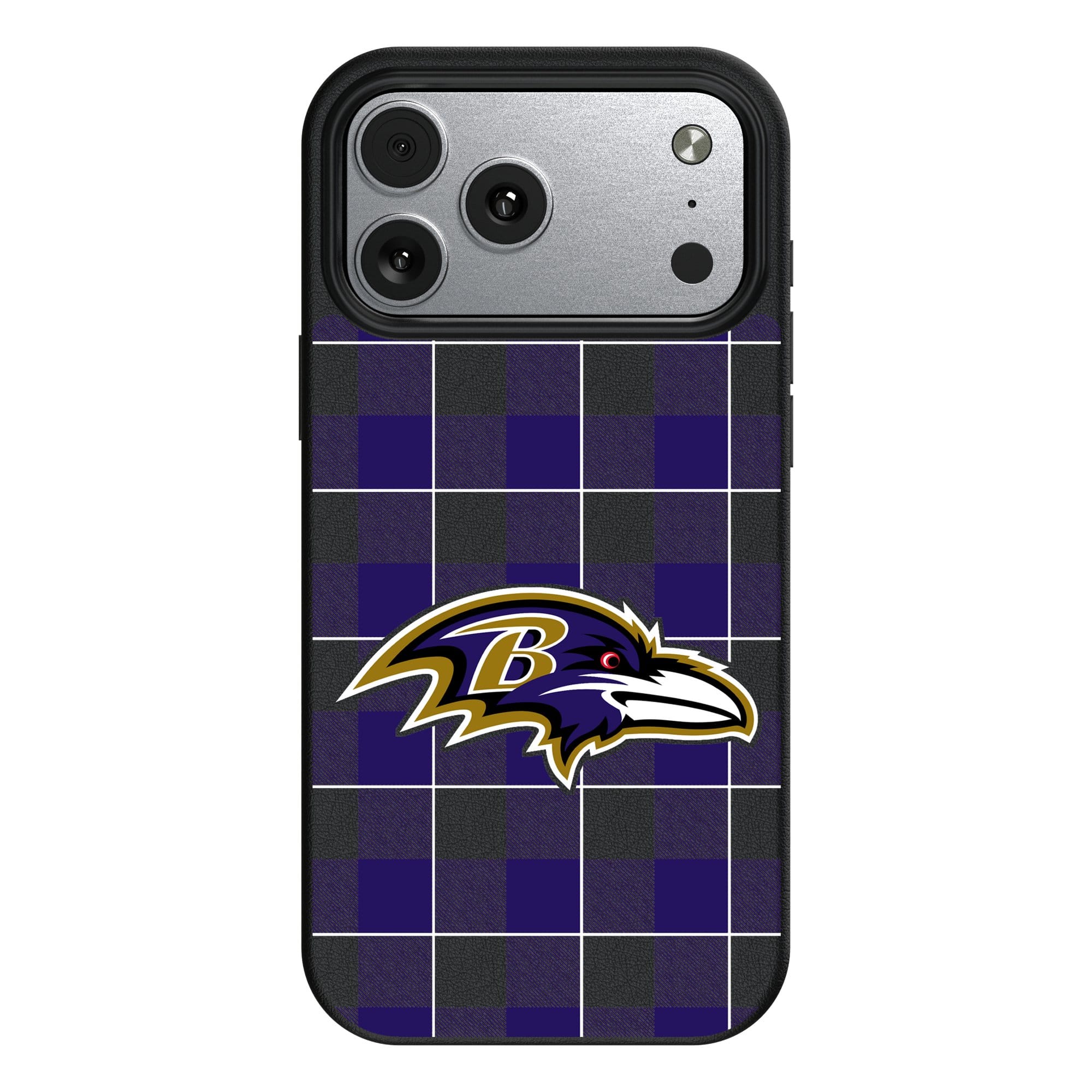 Keyscaper - NFL - Baltimore Ravens Plaid Magnetic Bump iPhone Case - 17 Air - Black price history on PriceWatchPro