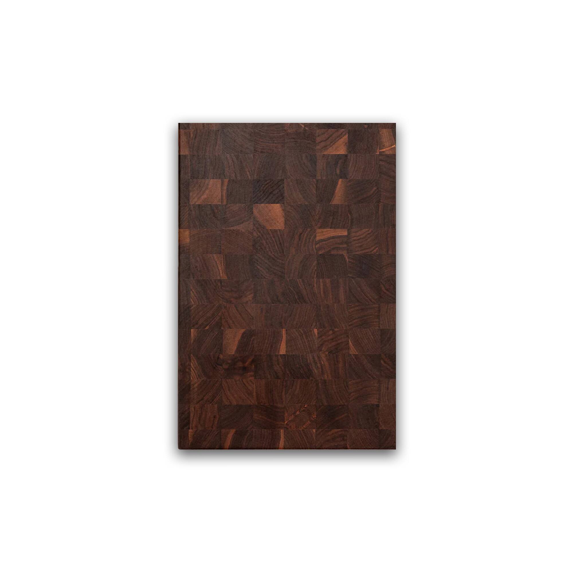 John Boos - Walnut Wood Edge Grain Reversible Cutting Board, 18 x 12 x 1.75 Inches - Dark brown