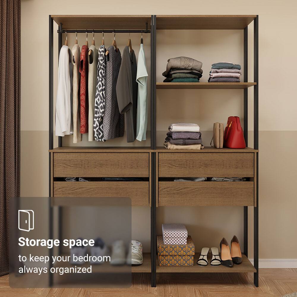 Storage space to keep your bedroom always organized
