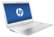 Alt View Standard 1. HP - 14" Chromebook - Intel Celeron - 4GB Memory - 32GB Solid State Drive - Snow White.
