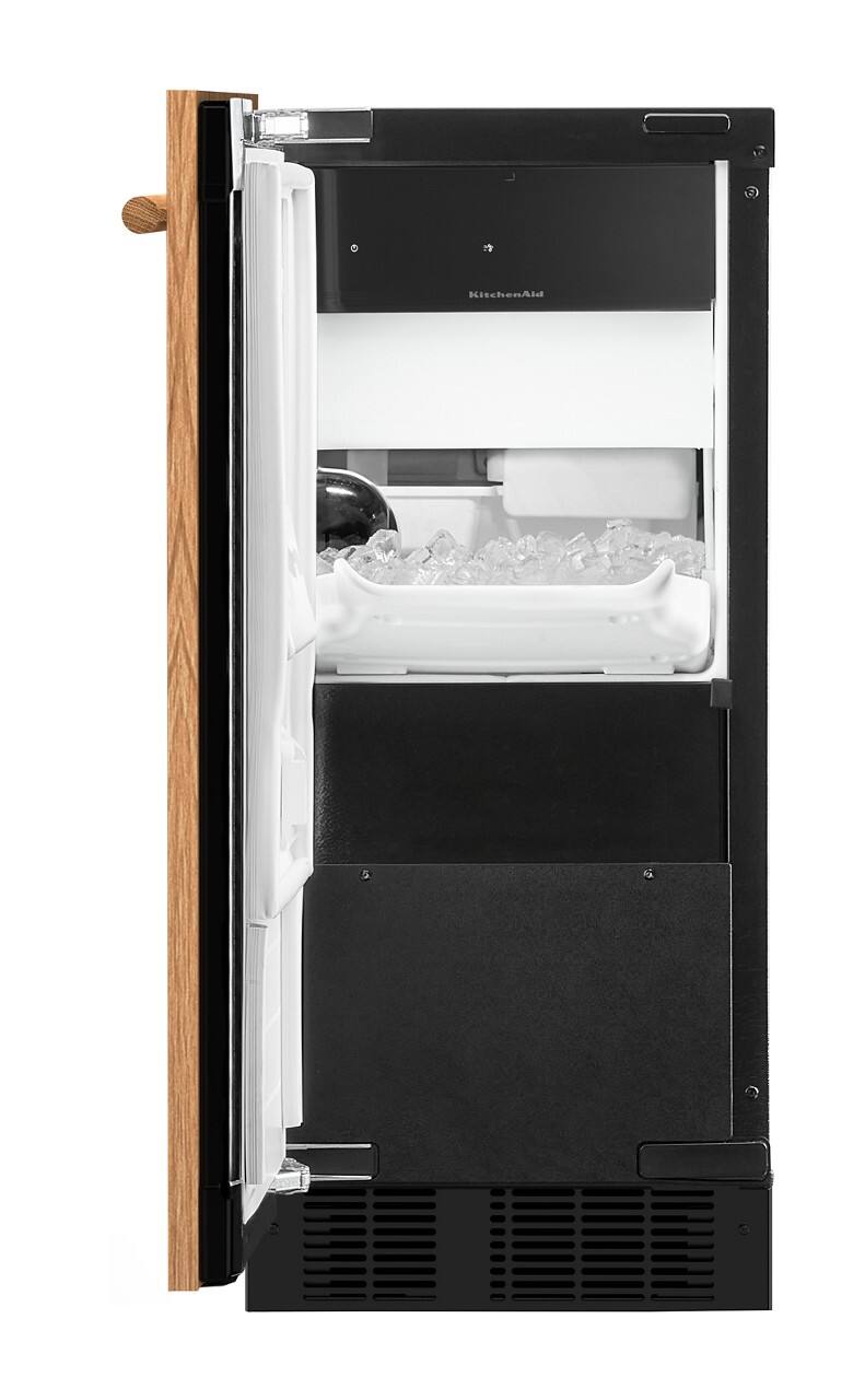 Alt View 7. KitchenAid - 15 inch 25-Lb. Ice Maker - Panel Ready.