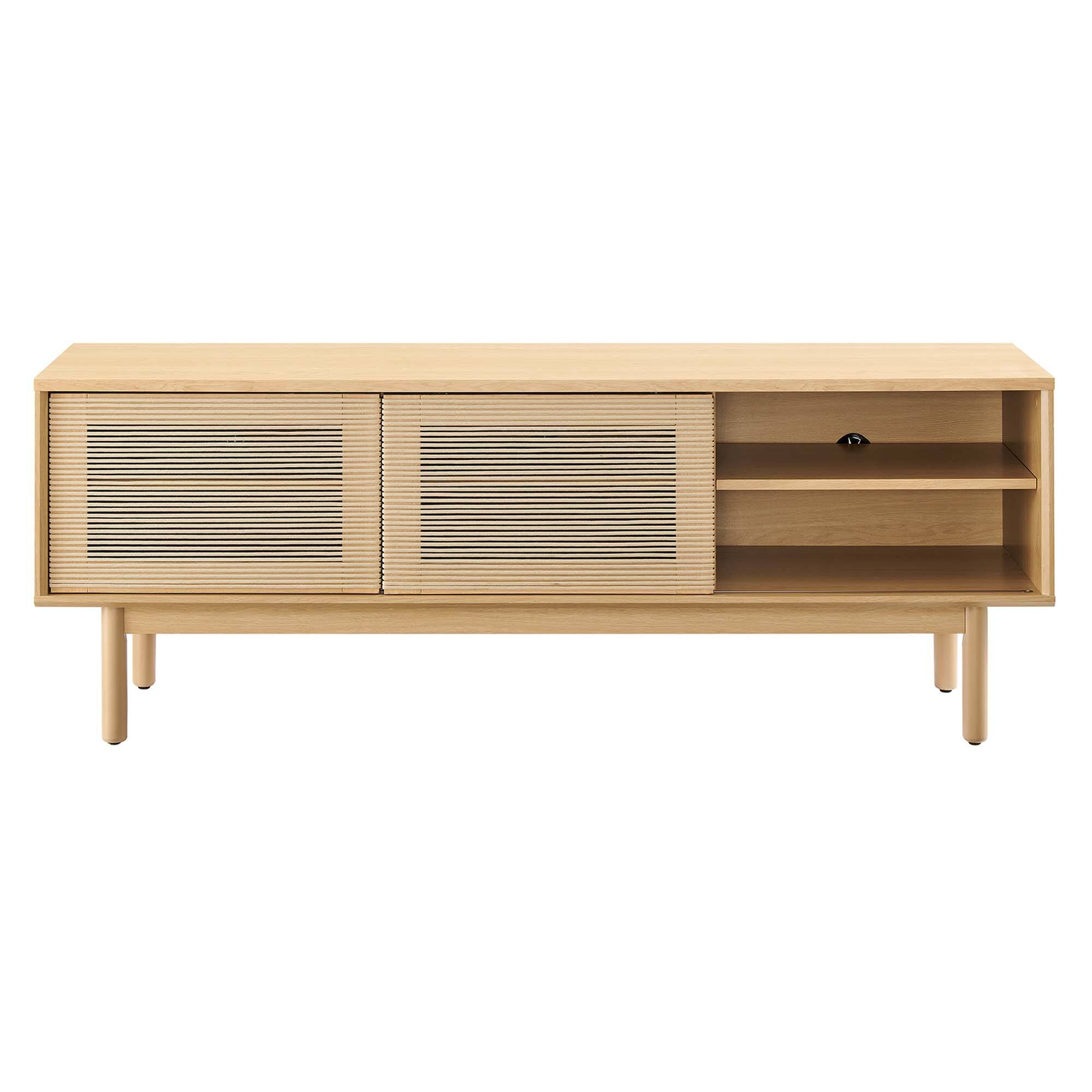 Alt View 5. Modway - Milo 59" TV Stand by Modway - Oak Tan.