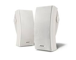 Bose - 251 Wall Mount Outdoor Environmental Speakers - Pair - White - Front_Zoom