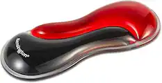 Front. Kensington - Slim Duo Gel Mouse Wrist Rest Support Cushion for Low Profile Mice & Trackballs, Pain Relief - Red and Black.
