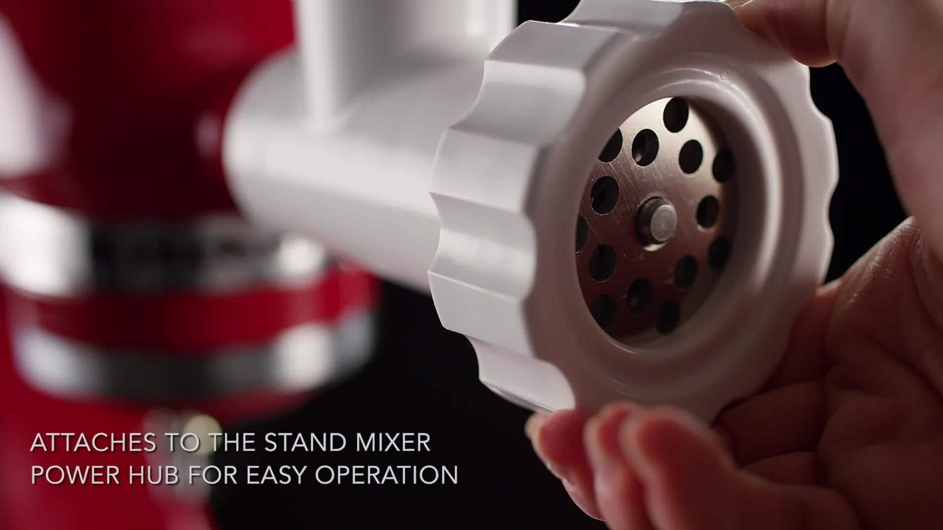 Best Buy KitchenAid Slicer/Shredder and Grinder/Sausage Stuffer Attachment Pack White/Black