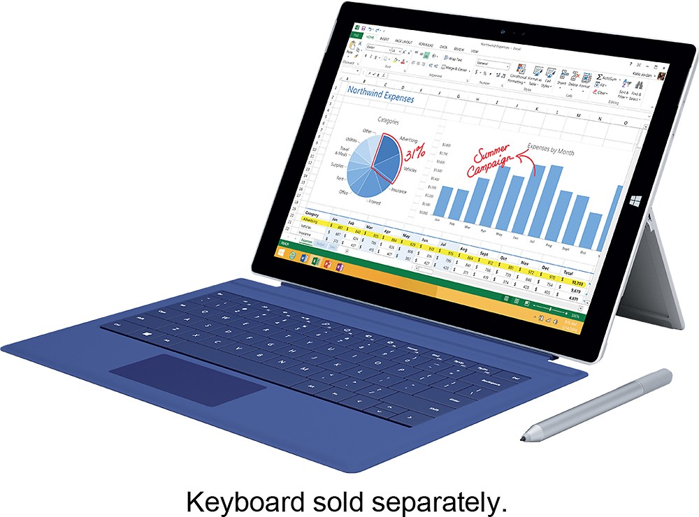 Customer Reviews: Microsoft Surface Pro 3 12" Intel Core i5 128GB
