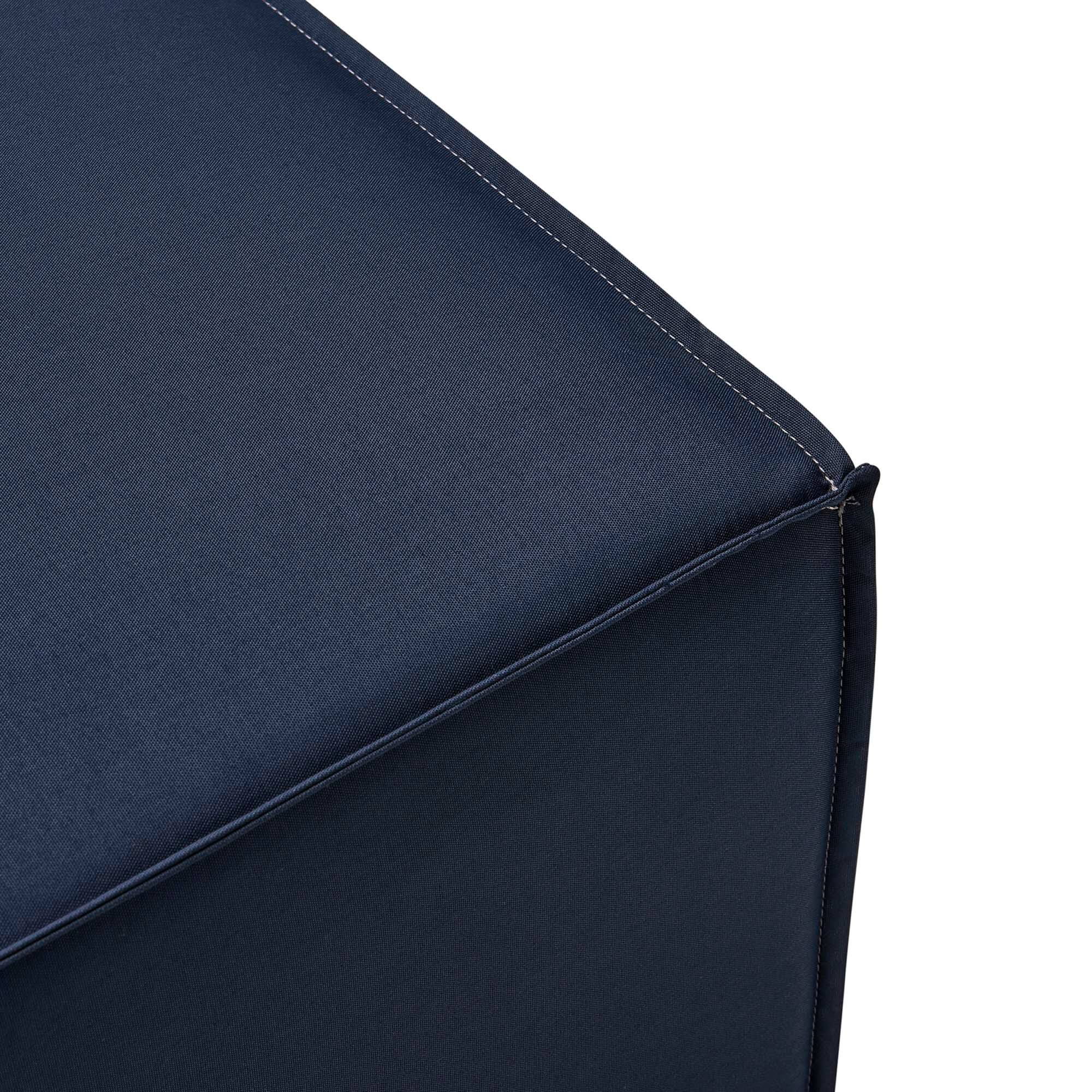 Alt View 2. Modway - Saybrook Outdoor Patio Upholstered Sectional Sofa Ottoman by Modway - Navy.