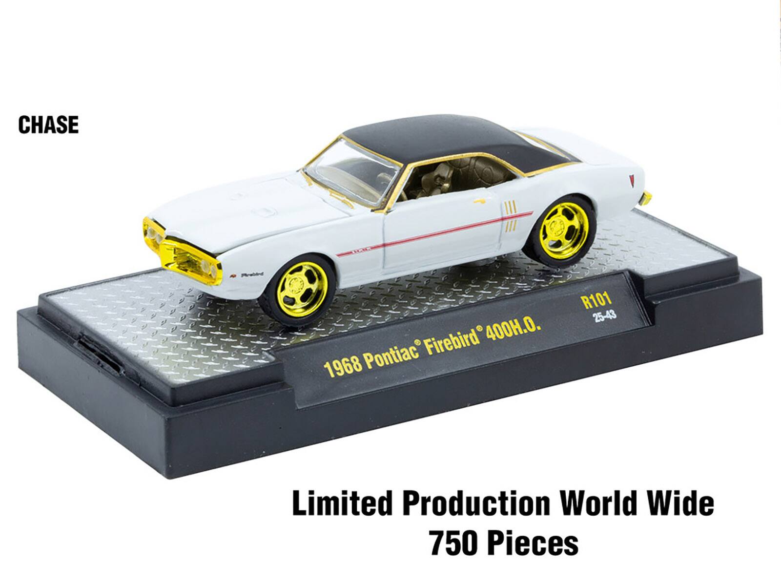 CHASE  
1968 Pontiac Firebird 400H  
Limited Production World Wide  
750 Pieces