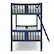Alt View 13. Storkcraft - Caribou Solid Hardwood Twin Bunk Bed - Navy.
