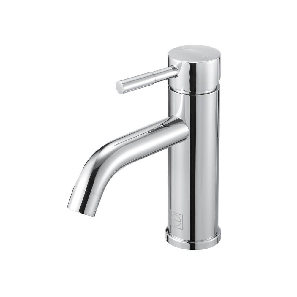 Alt View 3. Elegant Kitchen and Bath - Victor Single Hole Single Handle Bathroom Faucet in Chrome - Chrome.