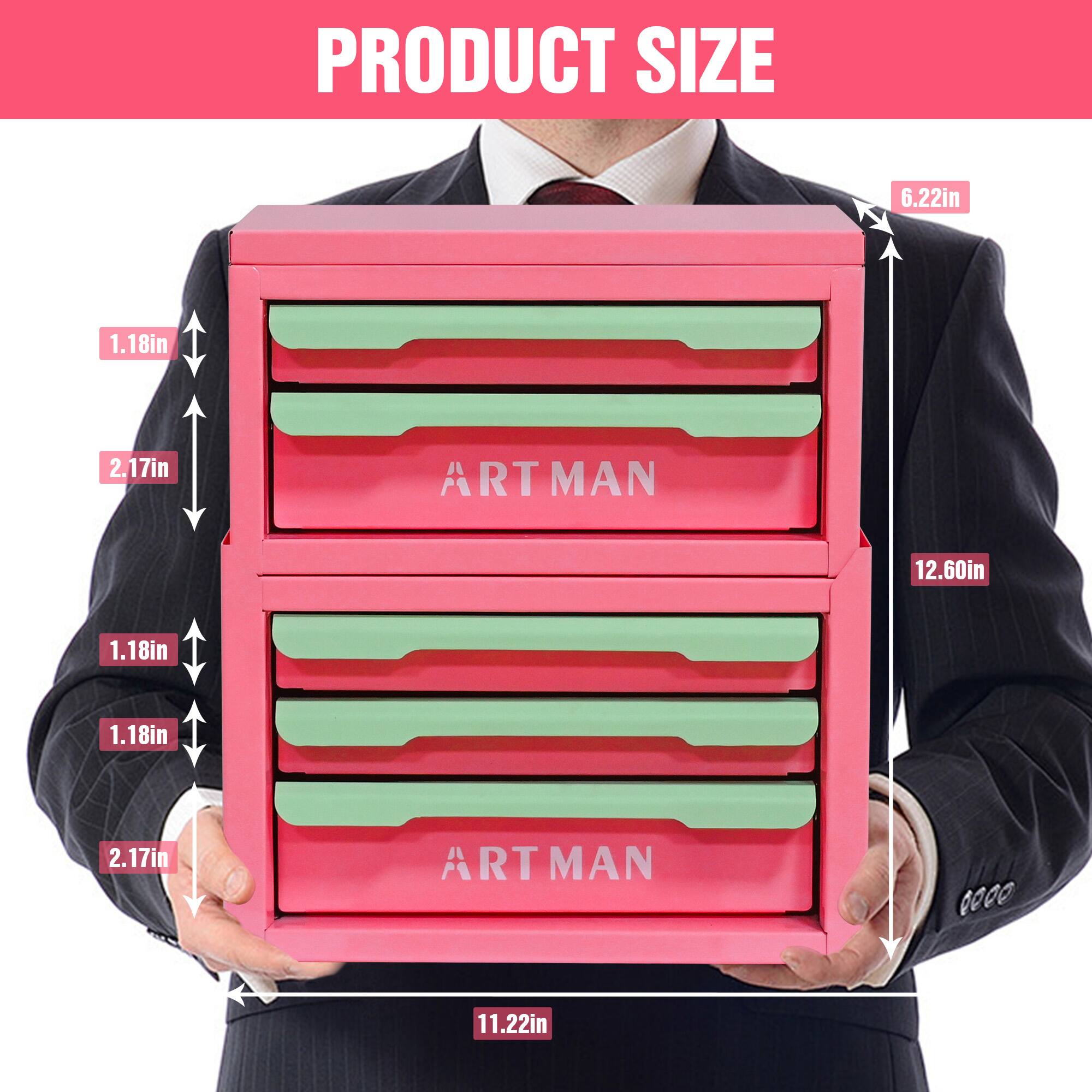 PRODUCT SIZE  
6.22in 1.18in 2.17in  
ARTMAN  
12.60in 1.18in 1.18in 2.17in  
ARTMAN  
0999  
11.22in