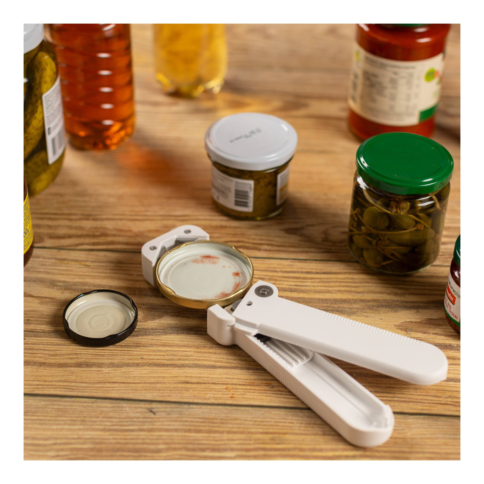 Alt View 6. Kuhn Rikon - Compact Jar Opener - White.