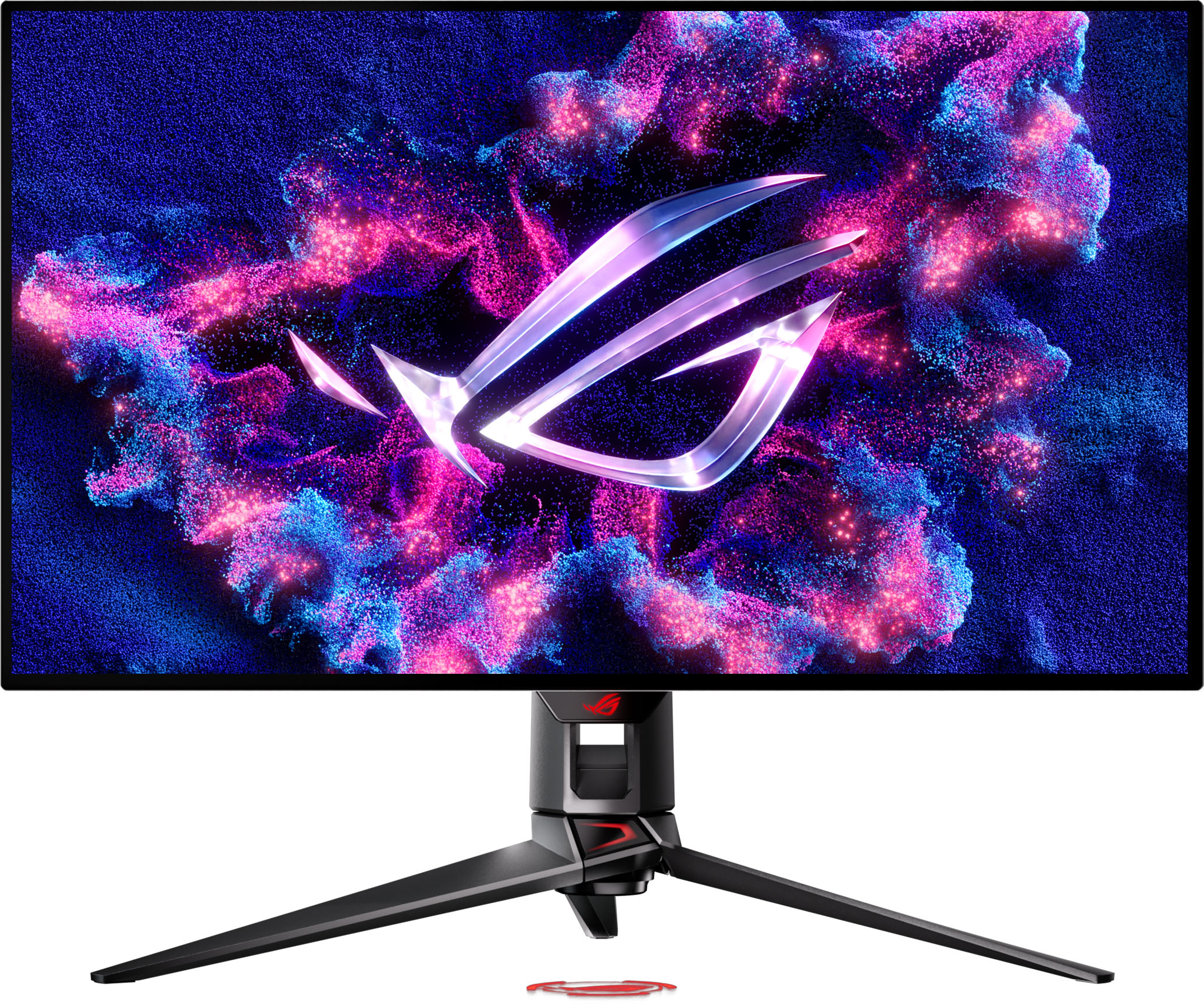 Alt View 5. ASUS - ROG Swift 32" Dual Mode (4K 240Hz, FHD 480Hz) OLED 0.03ms Gaming Monitor with FreeSync and HDR (DisplayPort, HDMI) - Black.