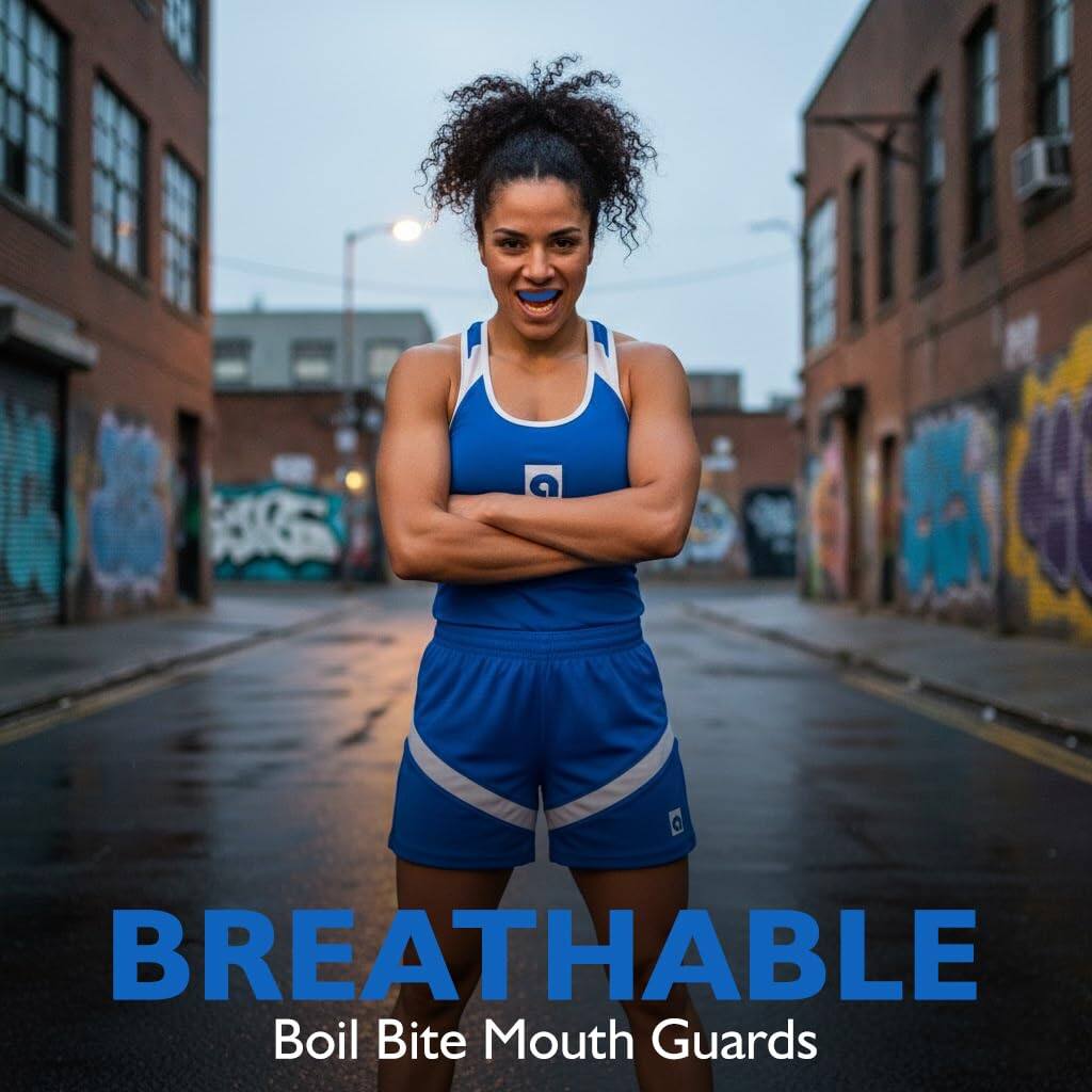 BREATHABLE  
Boil Bite Mouth Guards