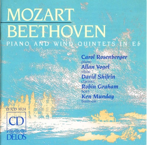 Carol Rosenberger - Piano & Wind Quintets  - COMPACT DISCS