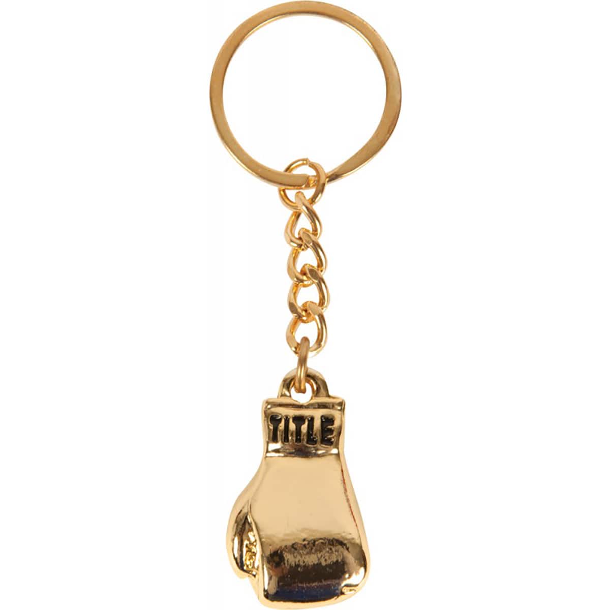 TITLE Boxing - Luxury Glove Keyring - Gold
