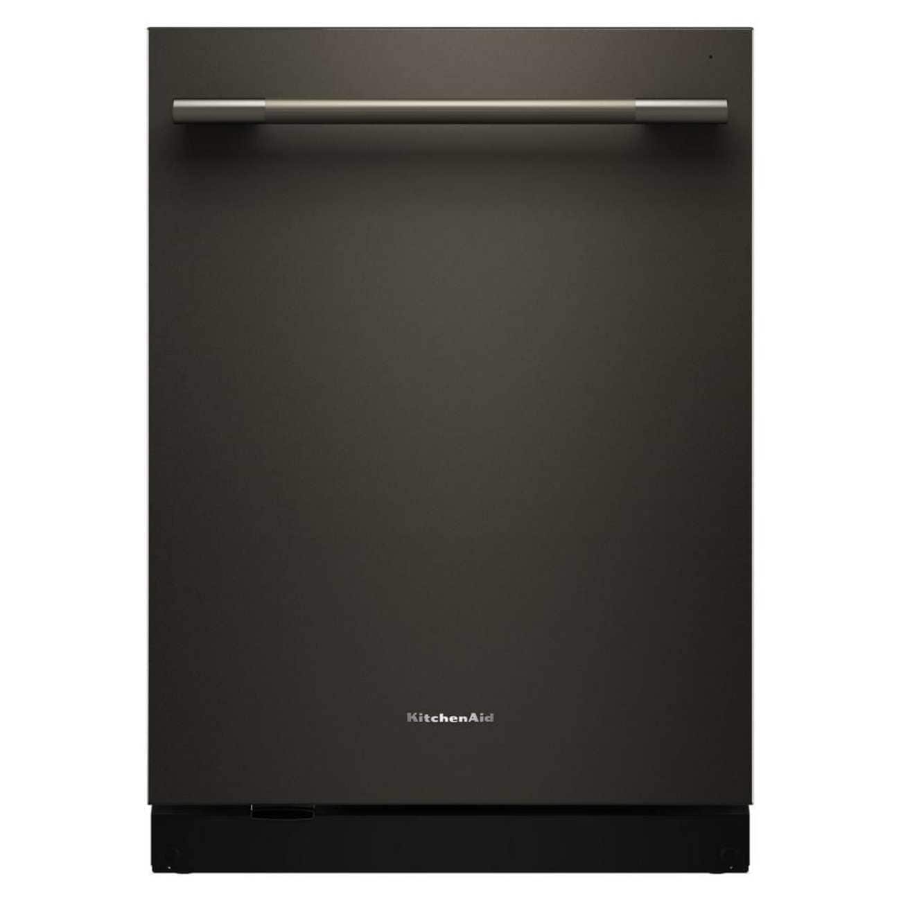 KitchenAid - 24" Top Control Built-In Dishwasher with 360 Max Jets Third Rack, Advanced ProDry, Ultra-bright LED Lighting - Black Ore