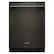 Front. KitchenAid - 24 inch Top Control Built-In Dishwasher with 360 Max Jets Third Rack and Advanced ProDry System, 44 dBA - Black Ore.